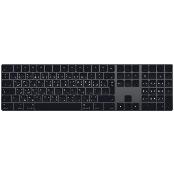 Magic Keyboard with Numeric Keypad - Hebrew - Space Grey