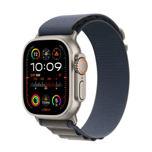Apple Watch Ultra 2 GPS + Cellular, 49mm Titanium Case with Alpine Loop