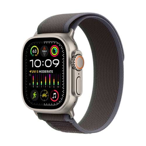 Apple Watch Ultra 2 GPS + Cellular, 49mm Titanium Case with Trail Loop