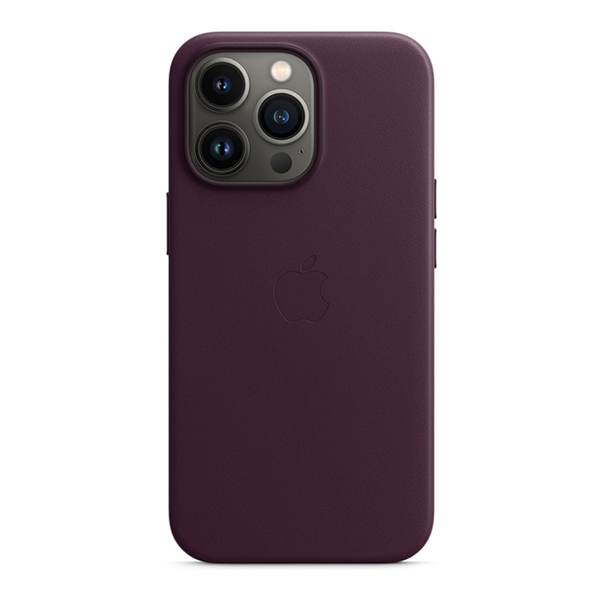 ⁦Apple Leather Case with MagSafe for iPhone 13 Pro⁩ – תמונה ⁦3⁩