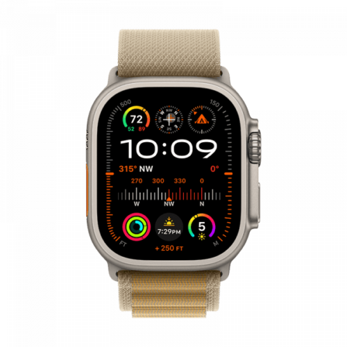 Apple Watch Ultra 2 GPS + Cellular 49mm Titanium Case with Alpine Loop