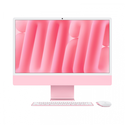 24-inch iMac with Retina 4.5K display: Apple M4 chip with 10‑core CPU and 10‑core GPU, 24GB, 512GB SSD