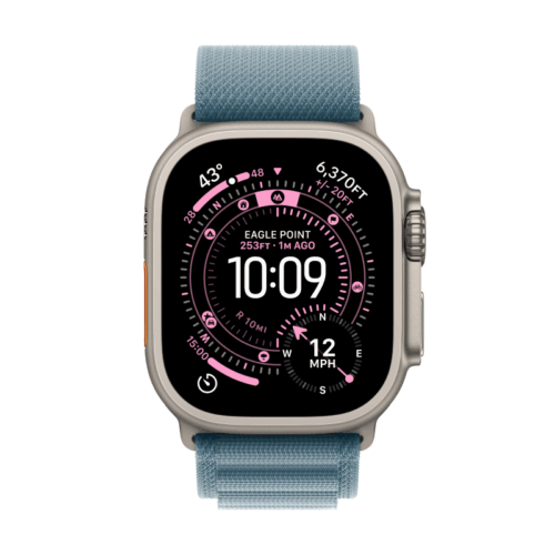 Apple Watch Ultra 3 - GPS+Cellular 49mm Titanium Case with Alpine Loop