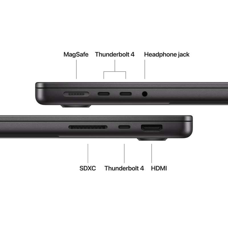 MacBook Pro - 14-inch: Apple M5 chip with 10‑core CPU and 10‑core GPU, 16GB, 1TB SSD – תמונה 6