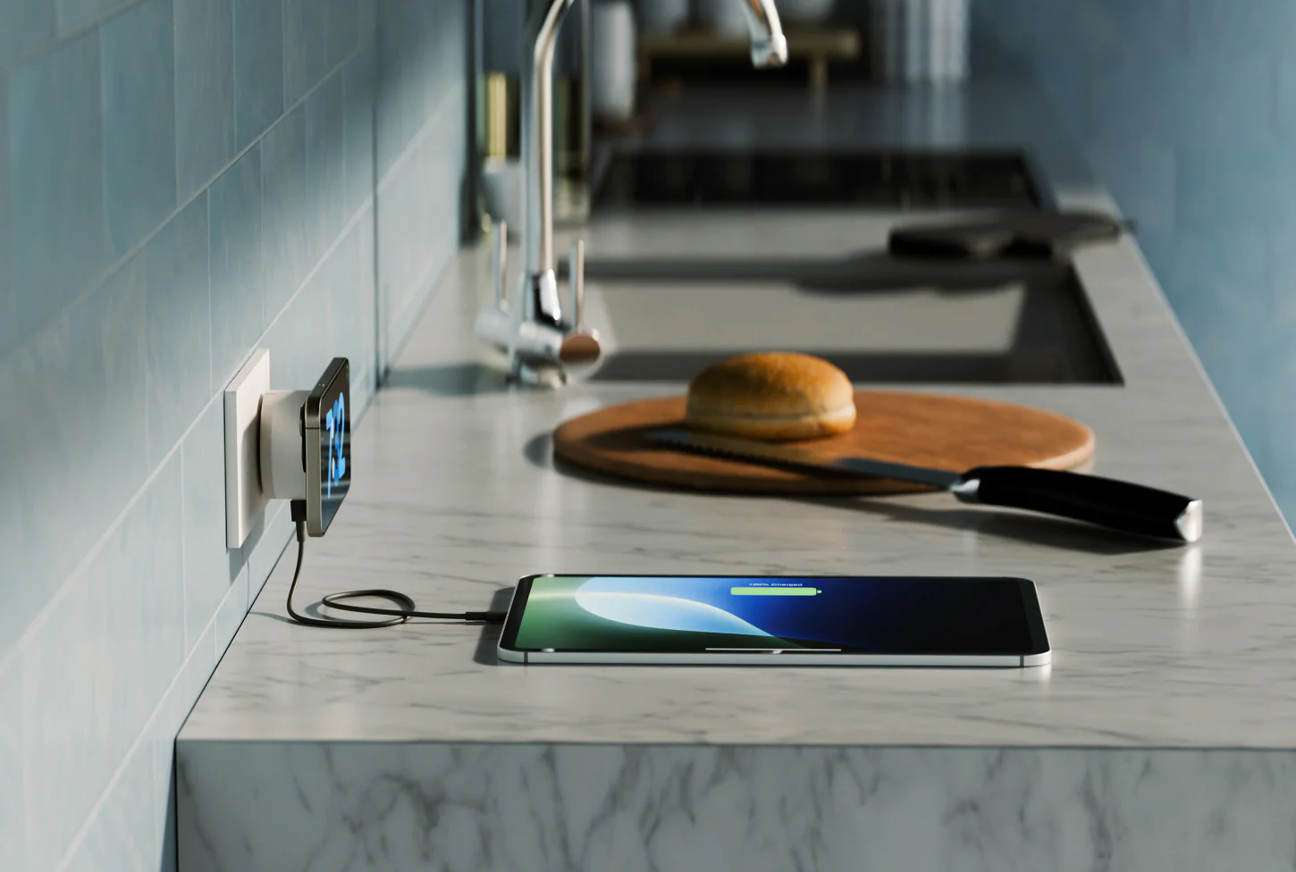 ⁦PowerBug Magnetic charging dock 35W wireless Charger⁩ – תמונה ⁦2⁩