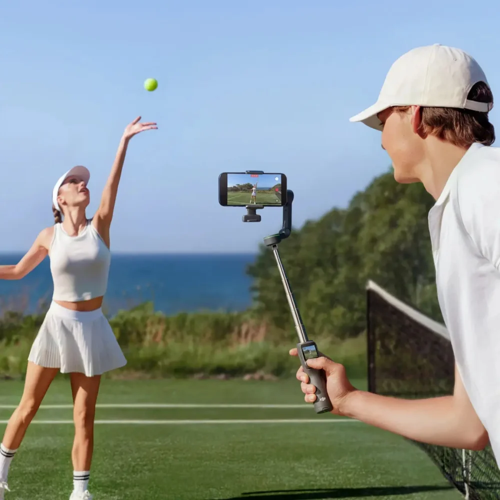⁦DJI Osmo Mobile 8P Advanced Tracking Combo⁩ – תמונה ⁦6⁩