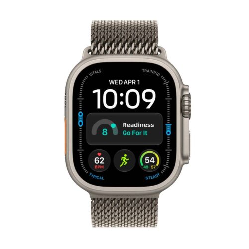Apple Watch Ultra 4 - GPS + Cellular 49mm Titanium Case with Milanese Loop