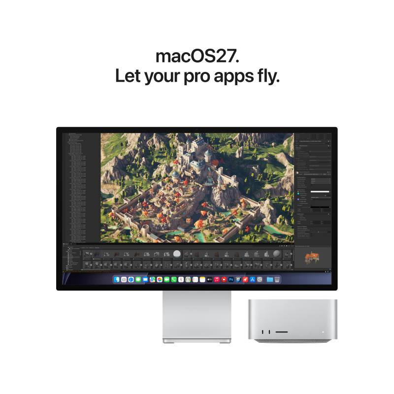 ⁦Mac Studio M5 Max chip with 18‑core CPU, 32‑core GPU, 36GB, 512GB⁩ – תמונה ⁦6⁩